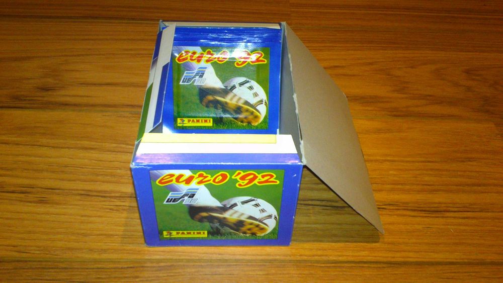 Saquetas de cromos fechadas EURO 92 Panini