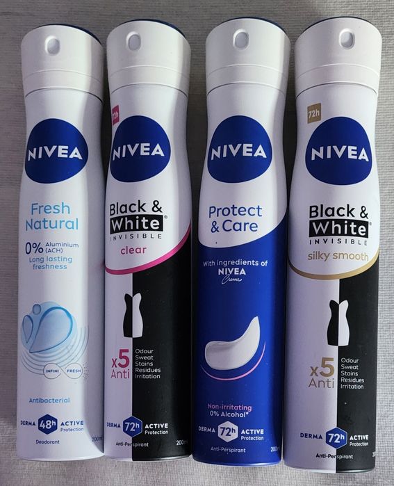 Nivea Dezadorant damski 4szt