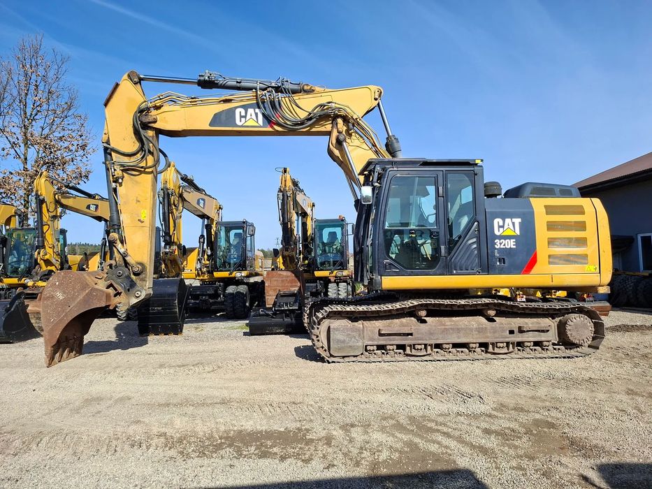 Caterpillar CAT 320 EL  koparka gąsienicowa CAT 323 sprowadzona z Niemiec 7700 godzin