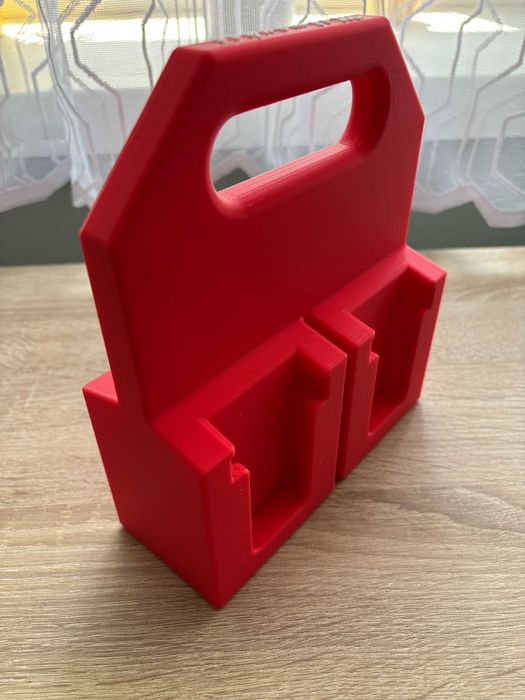 Uchwyt Koszyk do Baterii Milwaukee M18, organizer na 4 akumulatory