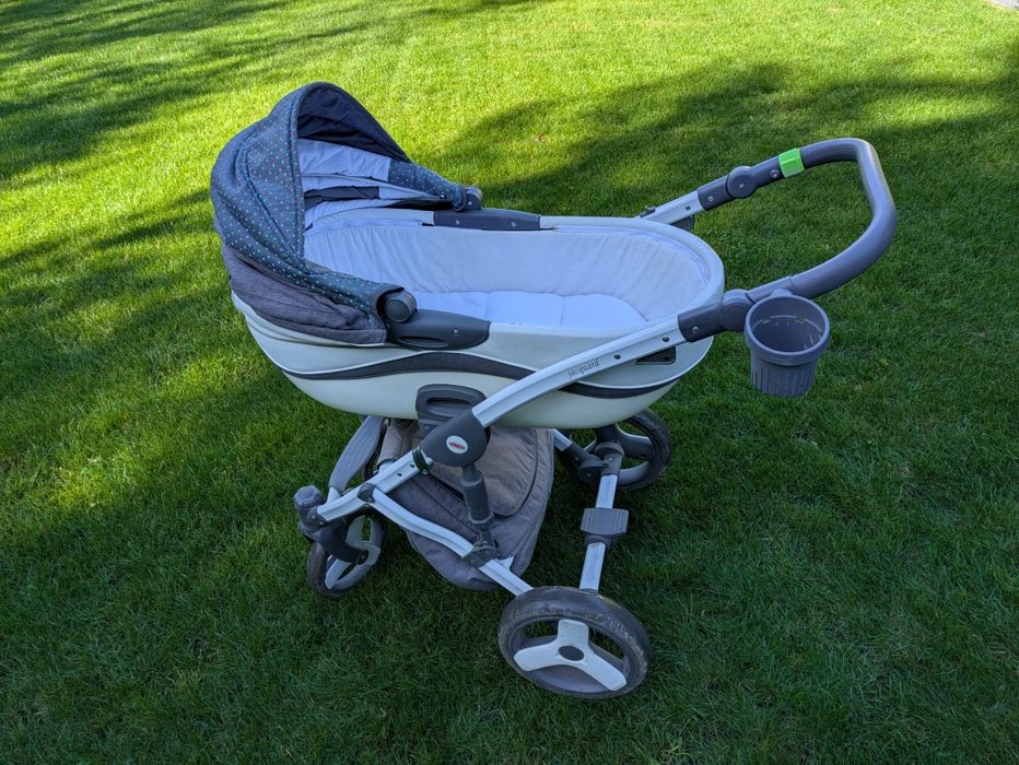 Wózek 2w1 koła żelowe!