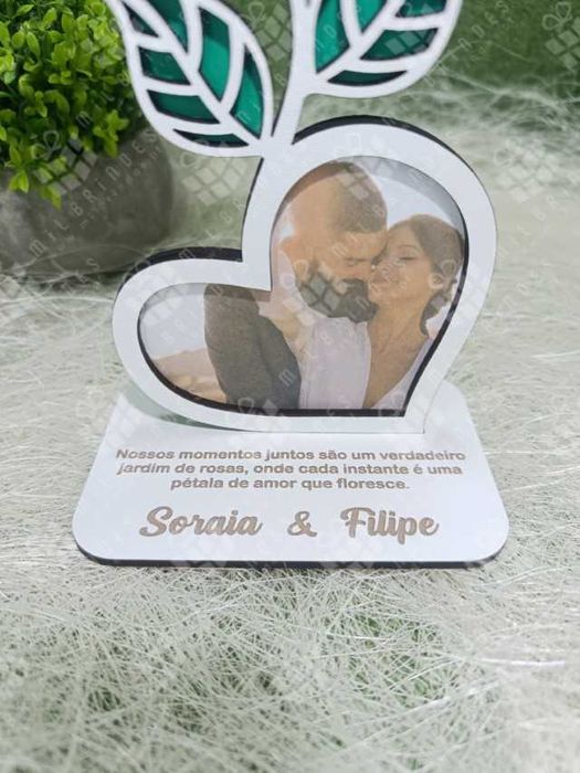 Pink MDF Photo Frame with Custom Base64297728812546121