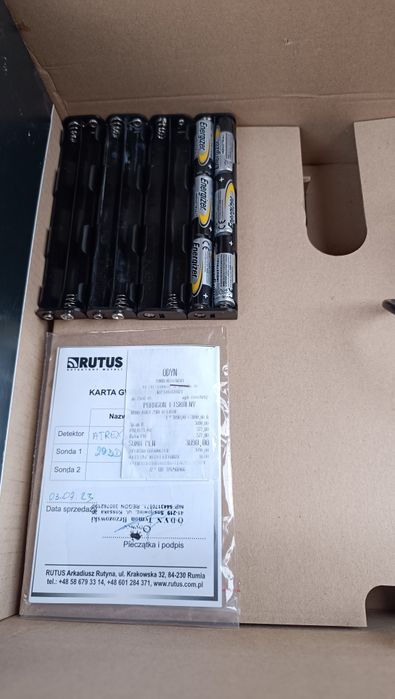 Wykrywacz Rutus Atrex