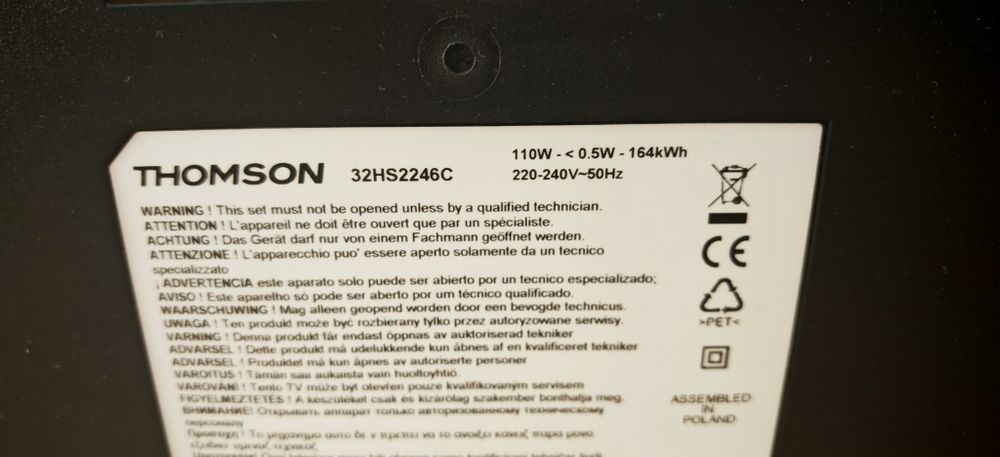 Telewizor THOMSON 32HS2246C