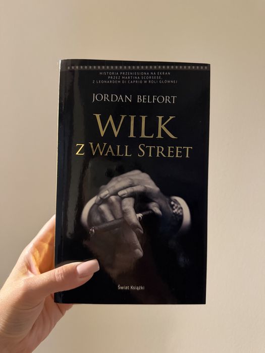 Książka wilk z wall street