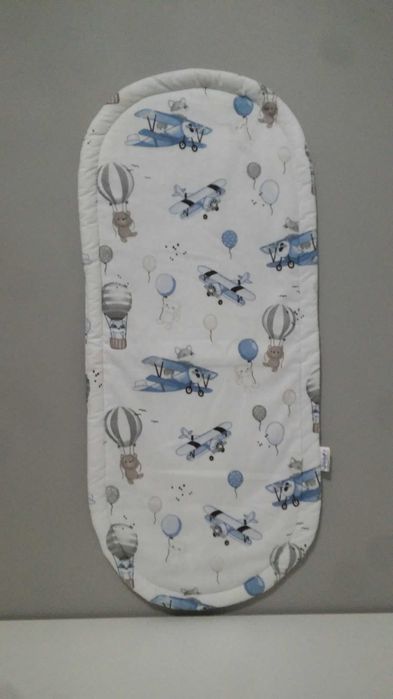 Materac do kokonu JUKKI COMFORT - BALLOON TRAVEL BLUE pachnie nowością