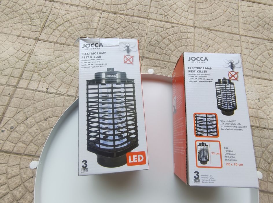 Lâmpada protetora contra insectos