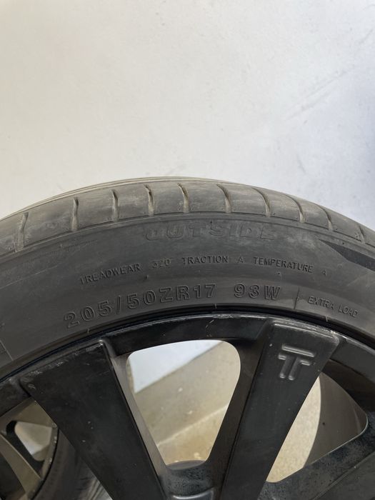 felgi tecnomagnesio montreal z oponami r17 5x100