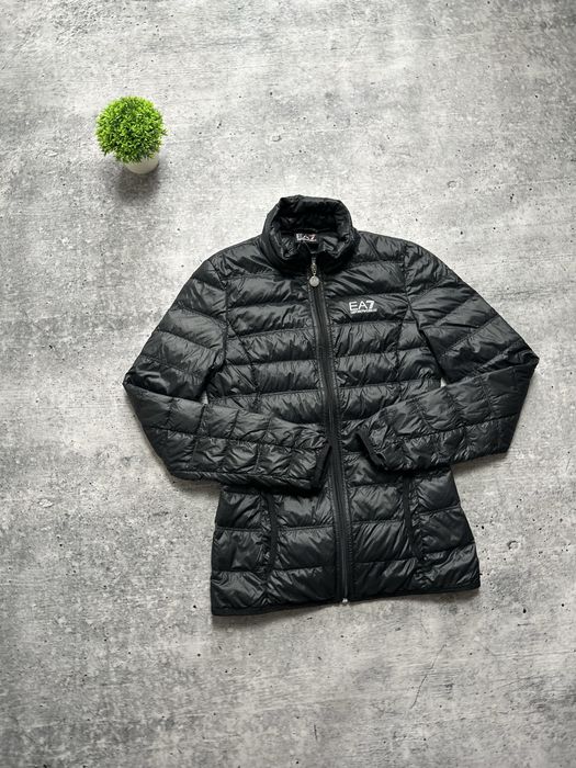 Жіночий мікро пуховик Empori Armani EA7 Down Puffer Jacket
