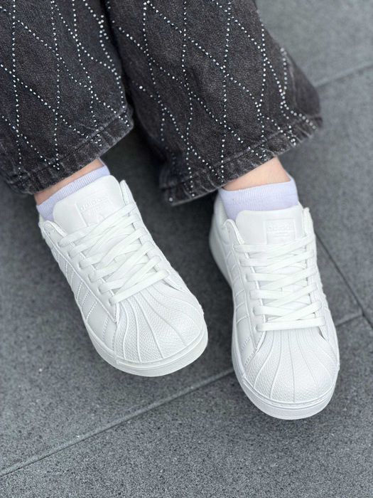 Superstar кросівки жіночі Adidas Superstar адідаси білі кеди
