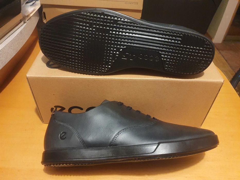 Buty skórzane sneakersy Ecco Travel M Derby  45 EU 28,5 CM
