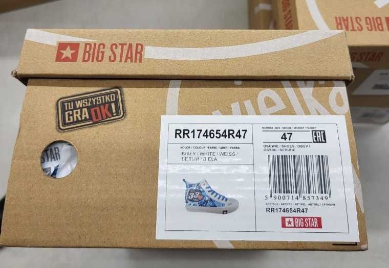 Trampki Big Star rozm. 47 WOŚP
