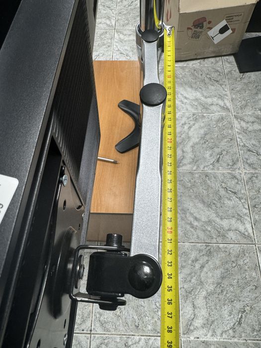 13"-27" Настільне кріплення (кронштейн) для 2х моніторів