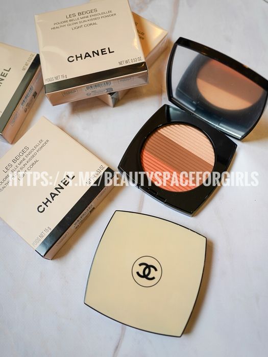Пудра бронзер chanel les beiges healthy glow sun kissed powder