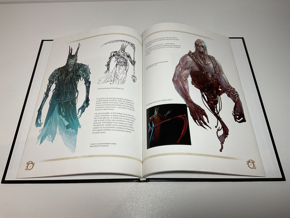 Bestiariusz Edycja Kolekcjonerska Wiedźmin 1 Witcher - Nie Artbook
