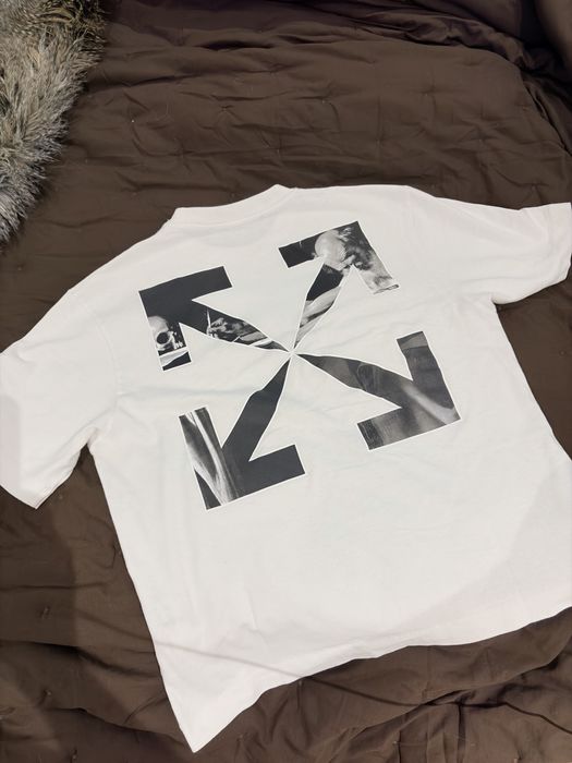 T shirt offwhite tamanho S