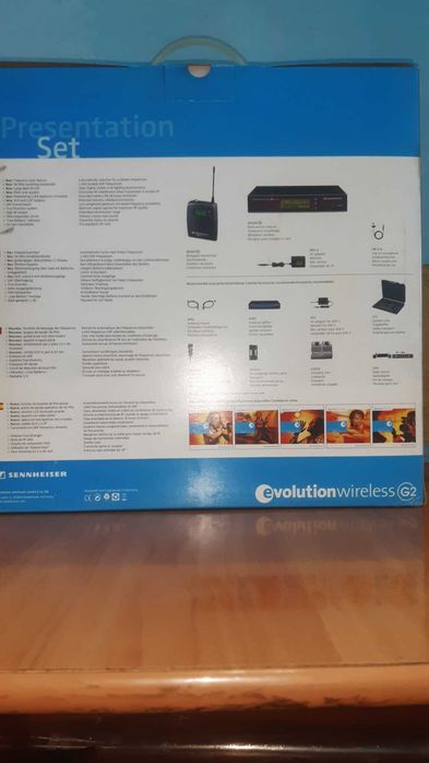 Бездротова радіосистема Sennheiser EW 100 G2 Presentation Set (Нова / Распакована)