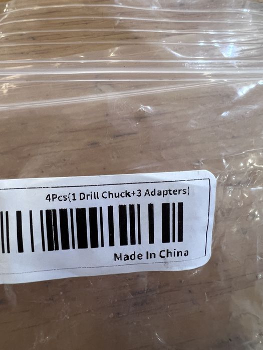 Bucha de Aperto Rápido 13mm (1/2") com 3 Adaptadores – NOVO