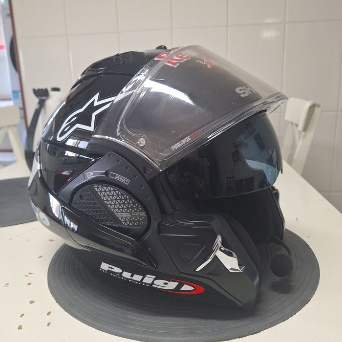 Capacete SHARK Modular preto
