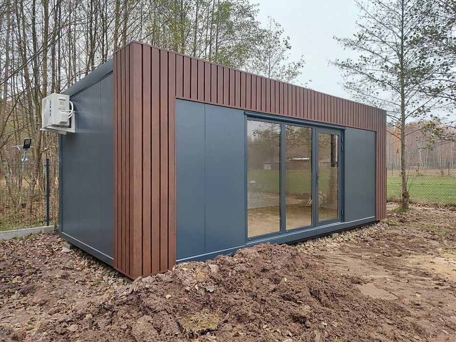 Kontener Handlowy Mieszkalny Biurowy Usługowy Pawilon 6x3 7x3 8x3