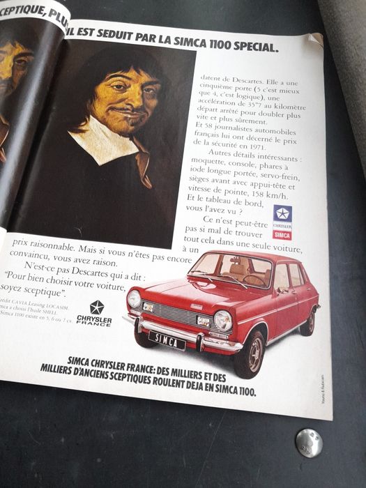 Revista francesa L'automobile  numero 317 de outubro de 1972.