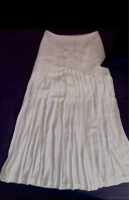 Максі спідниця, довга спідниця плісе