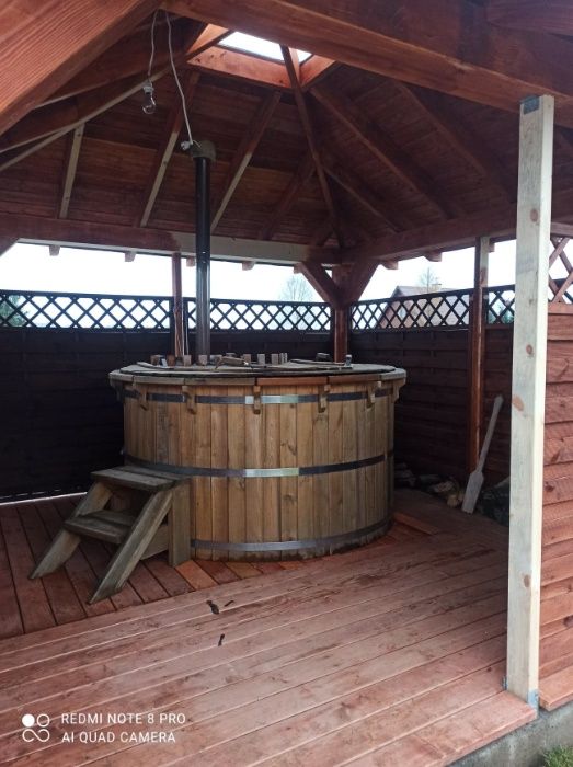 Domek całoroczny, domki na Kaszubach do 7 osób, bania, jezioro