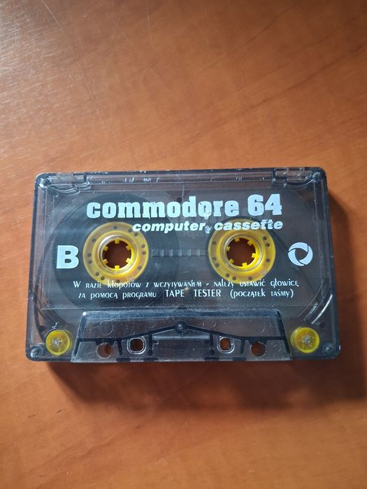 Kaseta do commodore c 64