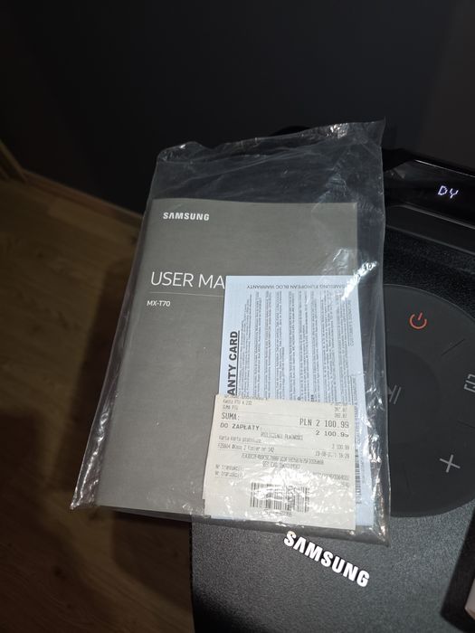 Głośnik Samsung MX-T70 + mikrofon