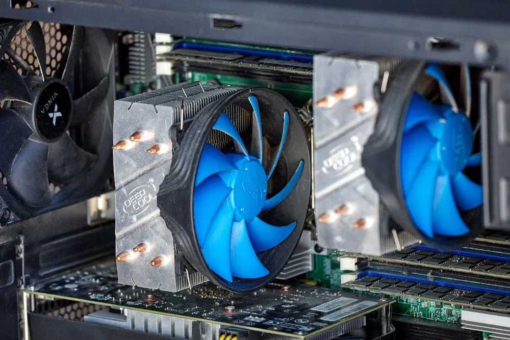 Робоча станція 2ХXeon X5680/48 ОЗУ/SSD 128GB/HDD 1TB/GTX 1050Ti 4GB