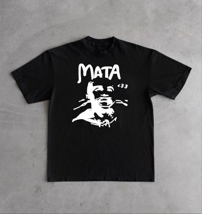 Koszulka Czarna Mata Merch Unisex L Nowa