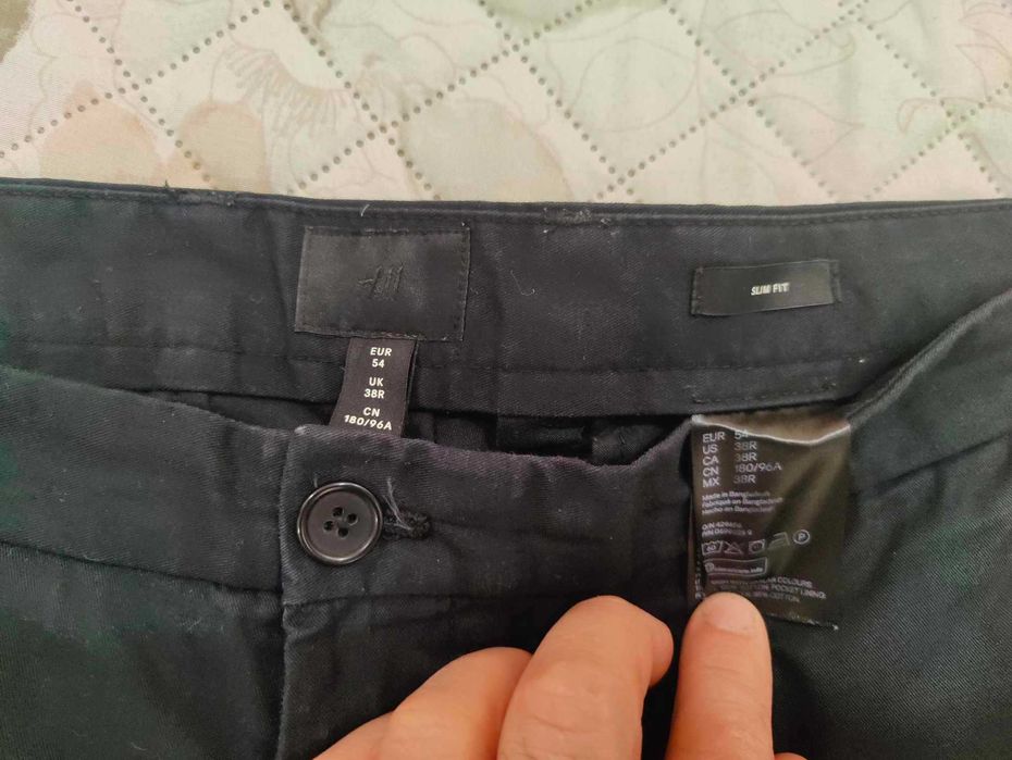 Calções azuis H & M tam XXL