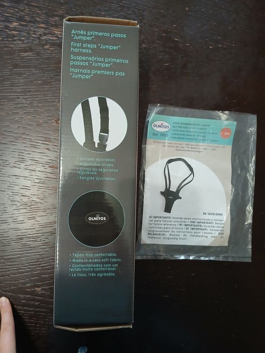 Olmitos arnes primeiros passos