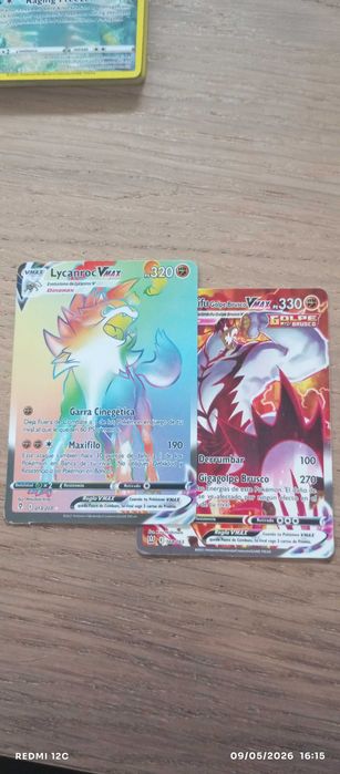 Pack 2 cartas Secret Rare Pokémon