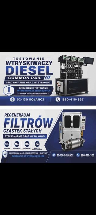 Sprawdzenie wtryskiwaczy - testowanie wtrysków