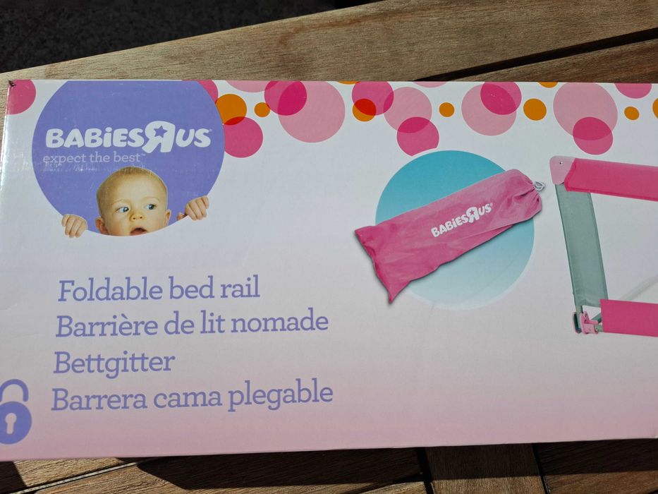 Barreira para cama, dobrável