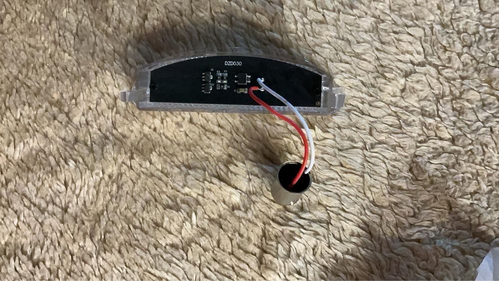 Освітлення мото подсветка номера Renault Clio twingo