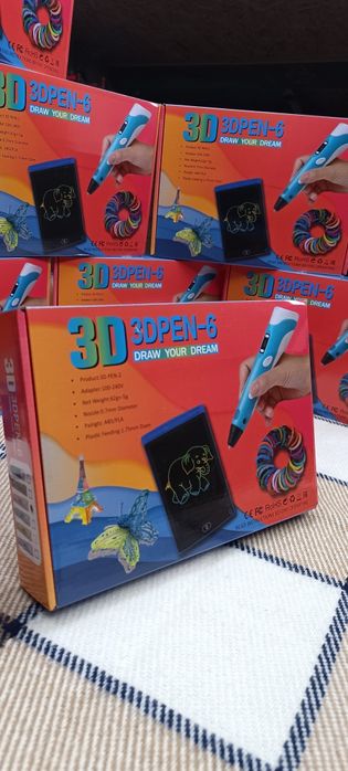 3D ручка з планшетом, набір дитячий