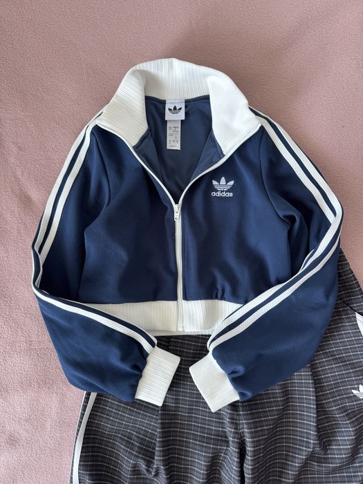 Bluza Adidas, krótka, na zamek