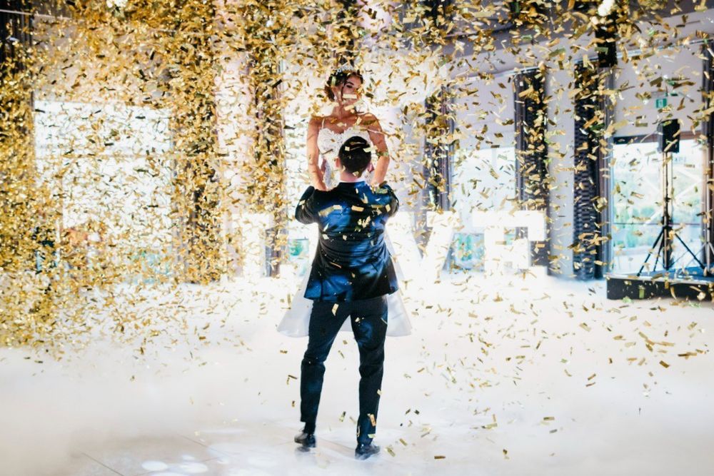 Pokaz Confetti Atrakcje Weselne