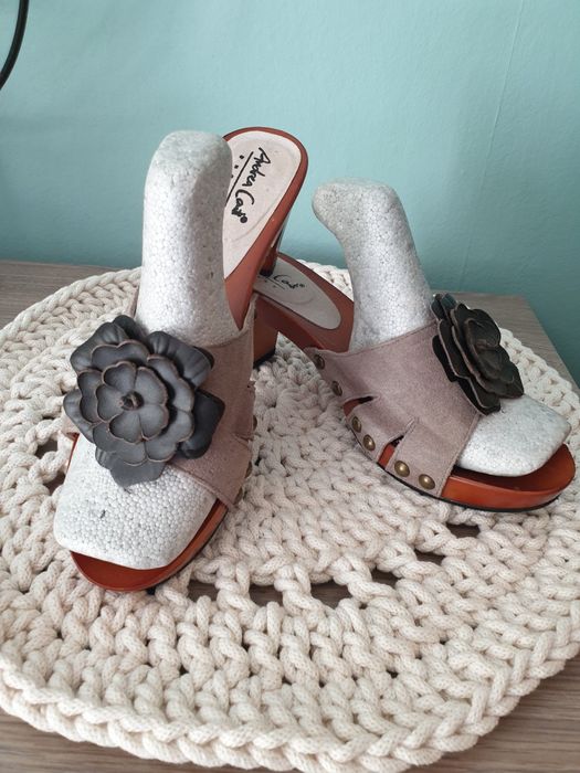 Fajne klapki Andrea Conti roz. 41