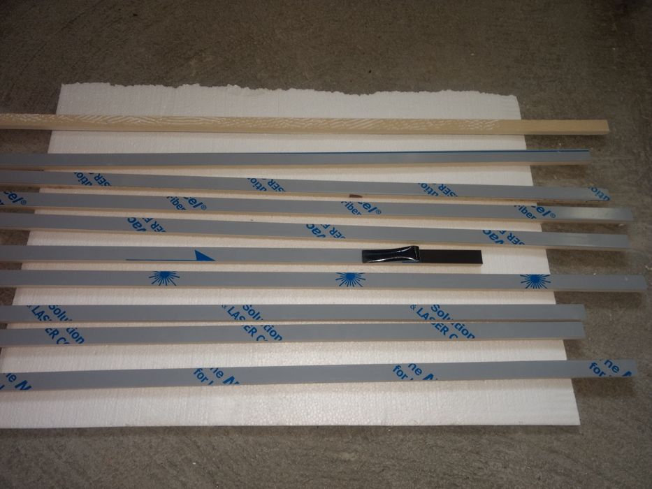 Listwa ścienna płytka dekor łazienka ls-steel poler black