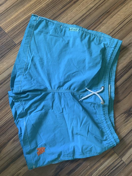 Calções de banho azuis