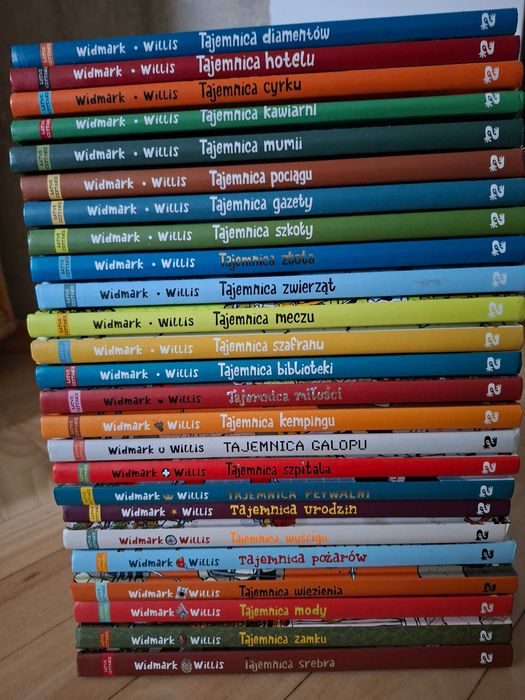 Książki z serii Tajemnica... Widmark i Willis
