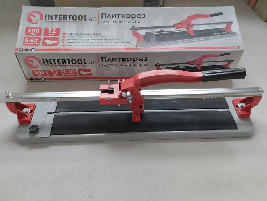 Плиткоріз Intertool HT-0382 600 мм, майже новий, стан відмінний