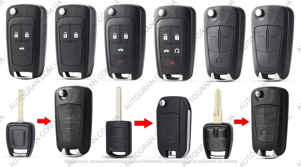 Корпус ключа Opel Astra Vectra Combo Insignia Zafira Chevrolet Cruze