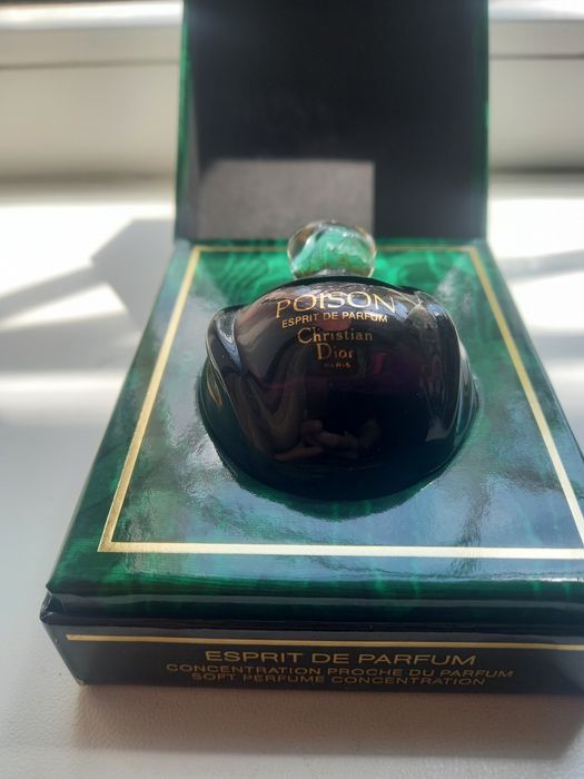 Духи dior poison вінтаж 1989 года