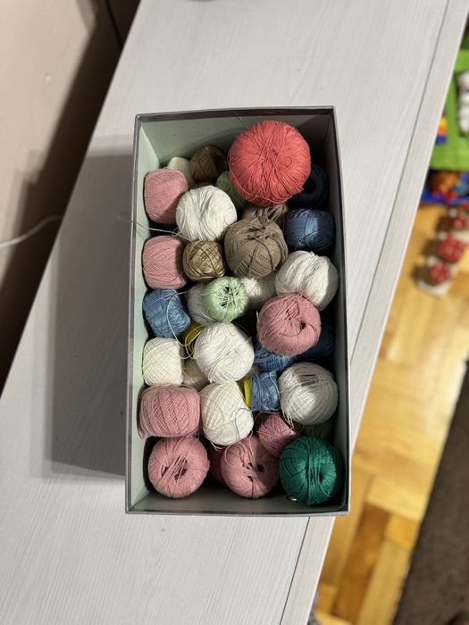 Вʼязальні нитки пряжа