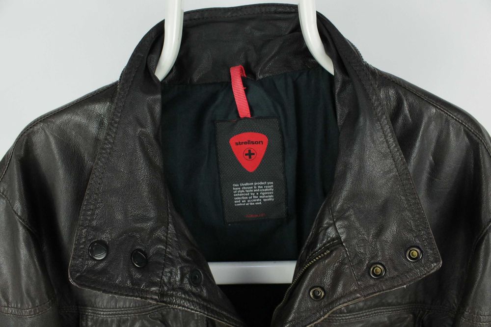 Шикарна шкіряна куртка Strellson Fleetwood Оригінал Швейцарія 2-3ХЛ