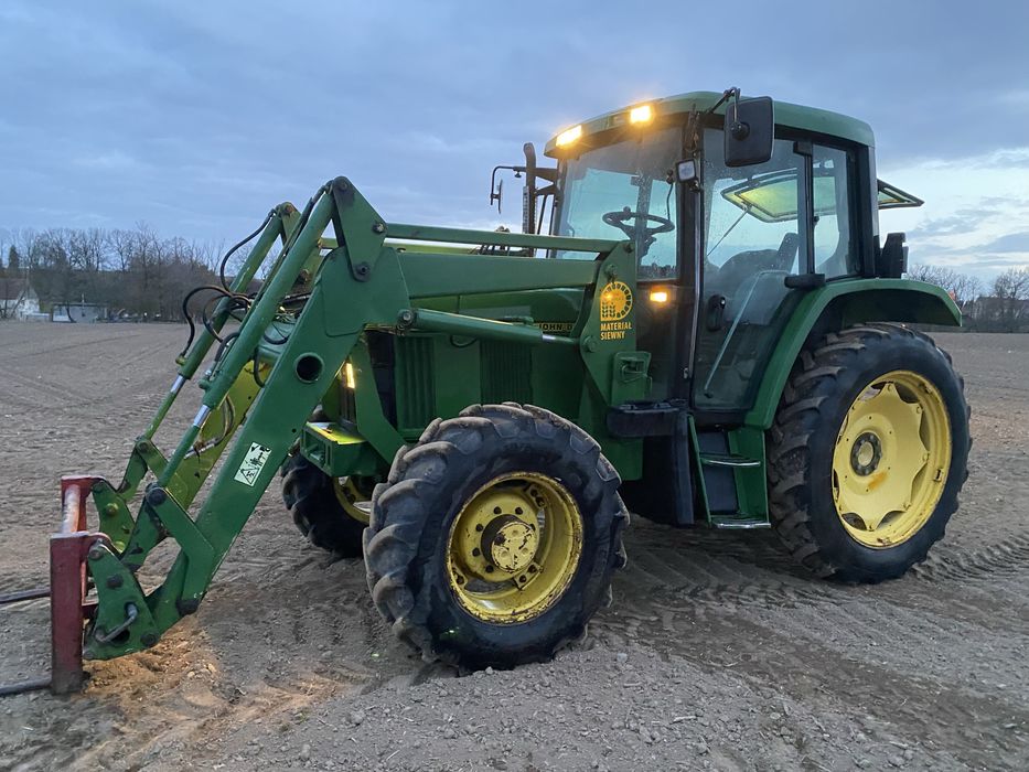 John deere 6100 z turem i Ursus c330 zarejestrowany